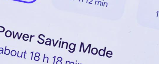 Phone battery health screen showing degraded capacity